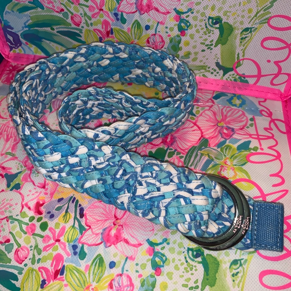 NEW Lilly Pulitzer Signature woven belt